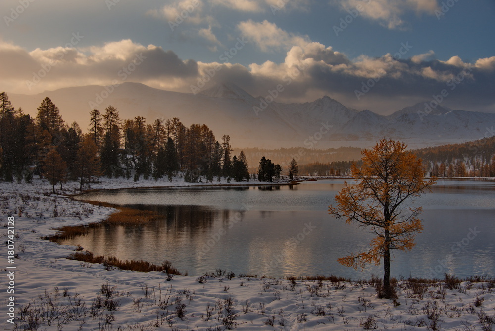 Autumn in the Altai Mountains
