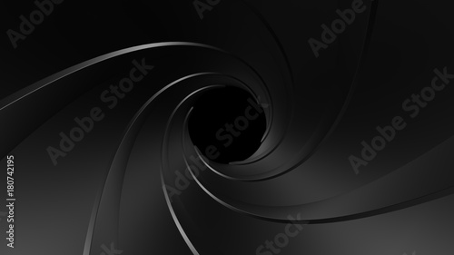 gun barrel,high resolution 3d rendering