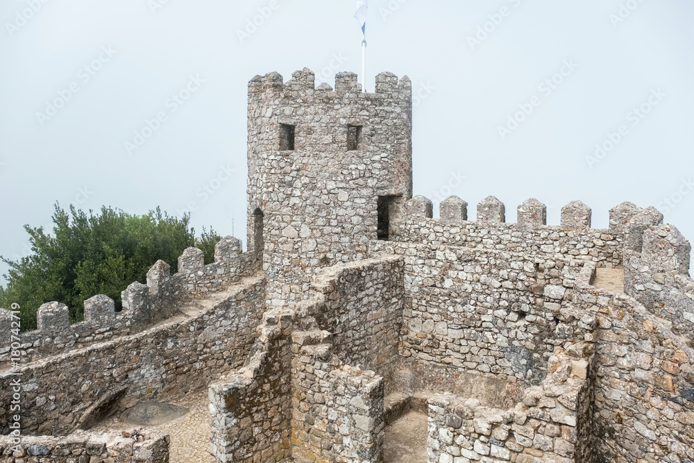 Ruin of Moorish Castle. Sintra, Portugal