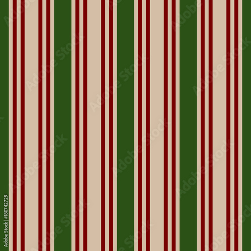 chrismas Color style vintage seamless stripes pattern. Abstract vector background.