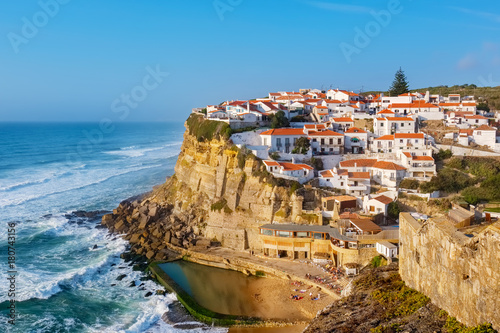 Azenhas do Mar town. Portugal photo