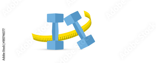 icone palestra, benessere, attività fisica, salute,