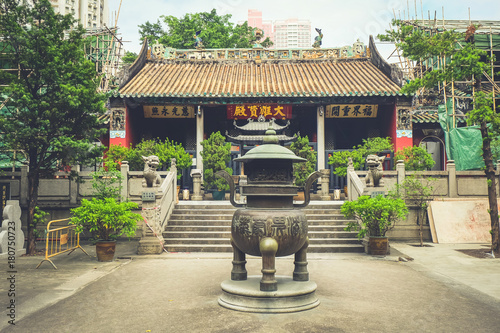 Kun Iam temple, the oldest buddhist temple in Macao, China