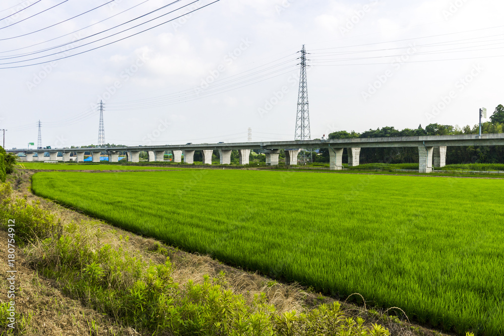 A japanese highway near Ushiku, Japan A japanese highway near Ushiku, Japan