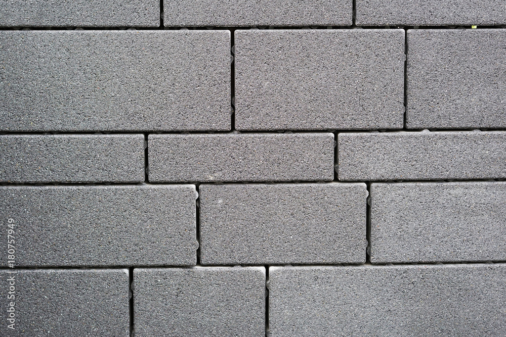 Obraz premium Bodenplatten aus Beton als Terrassen Belag