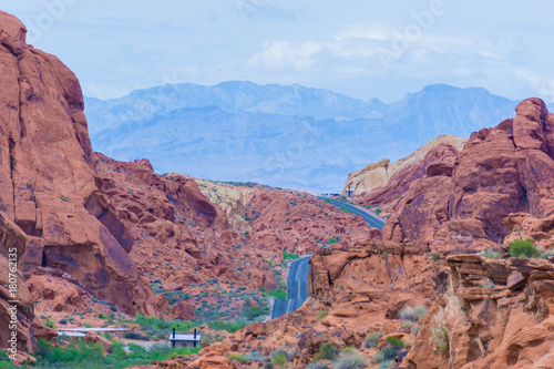 The Valley of Fire State Park, USA.