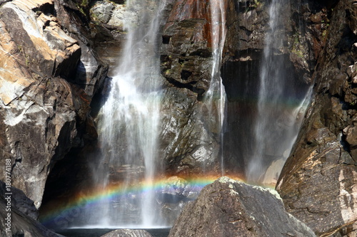 Waterfall and Rainbow