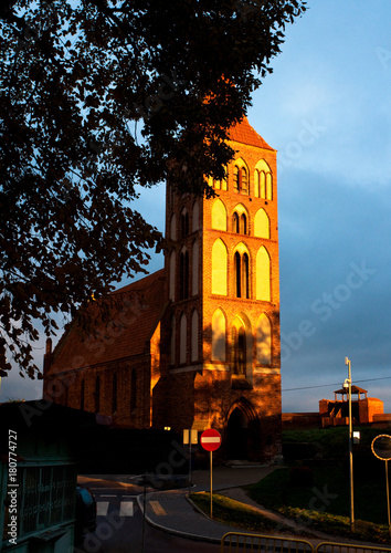 Gotycki kościół Ducha Św. z XIII-XIV w., Chełmno, Polska 