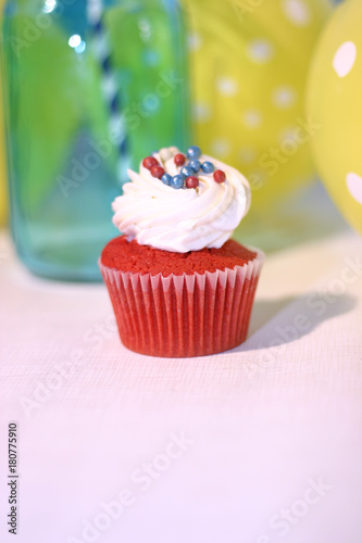 Red velvet cupcake
