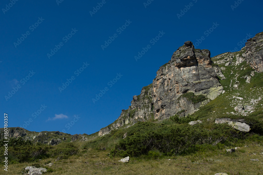 Landscape of Rila Mountan near, The Seven Rila Lakes, Bulgaria Landscape of Rila Mountan near, The Seven Rila Lakes, Bulgaria