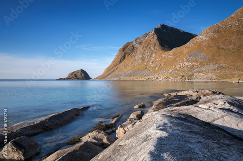 Rocks at Haukland beach