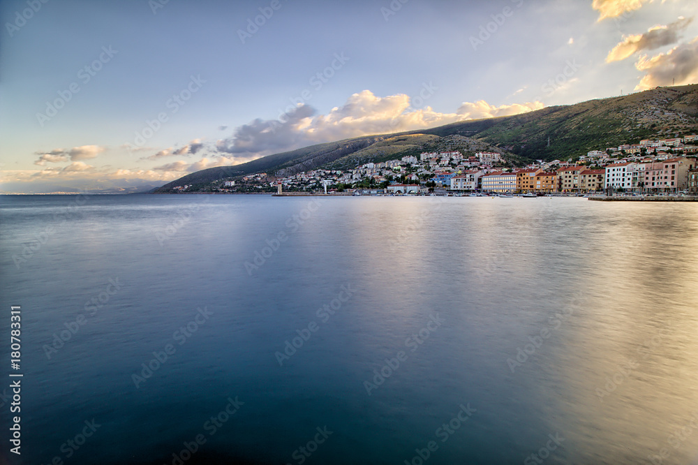 Sunrise in Croatia - Senj - Istria Sunrise in Croatia - Senj - Istria