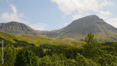 Esja Mountain Range Iceland