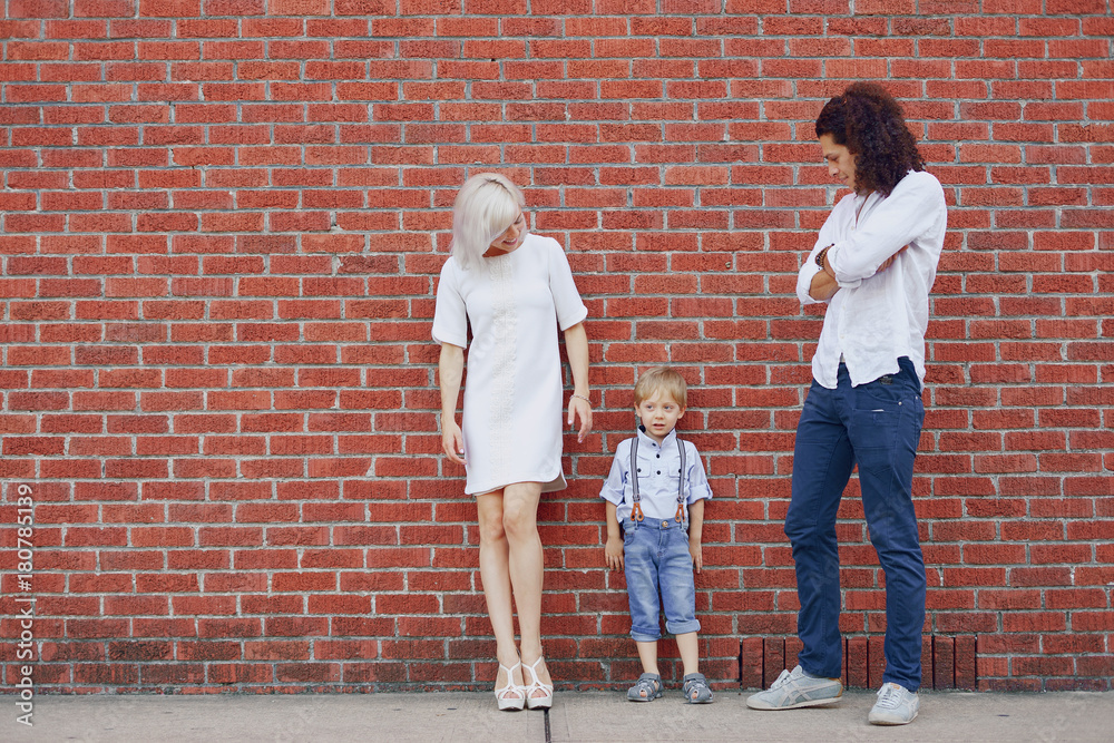 beautiful young family beautiful young family
