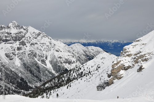 Winter ski mountains. Tyrol  Austria