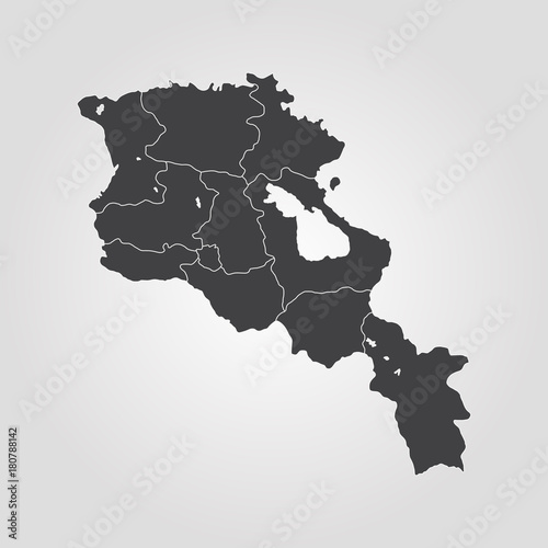 Map of Armenia