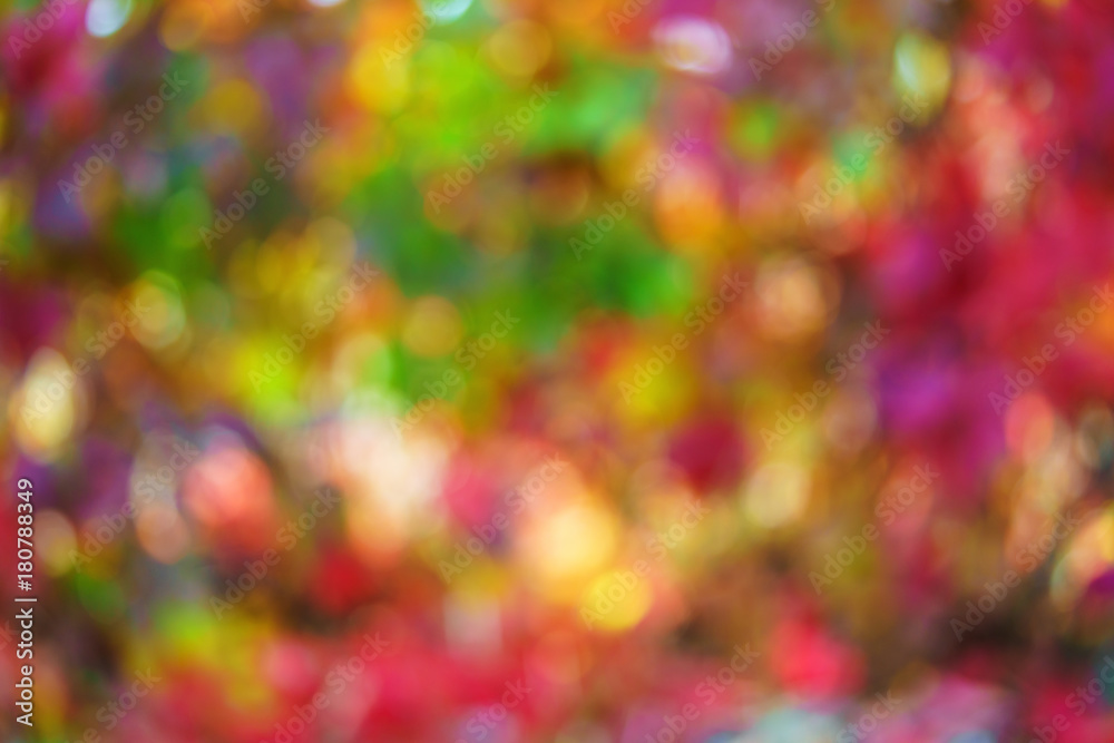 Colorful  bokeh background