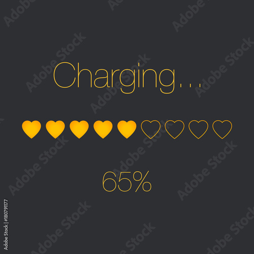 Charging heart bar