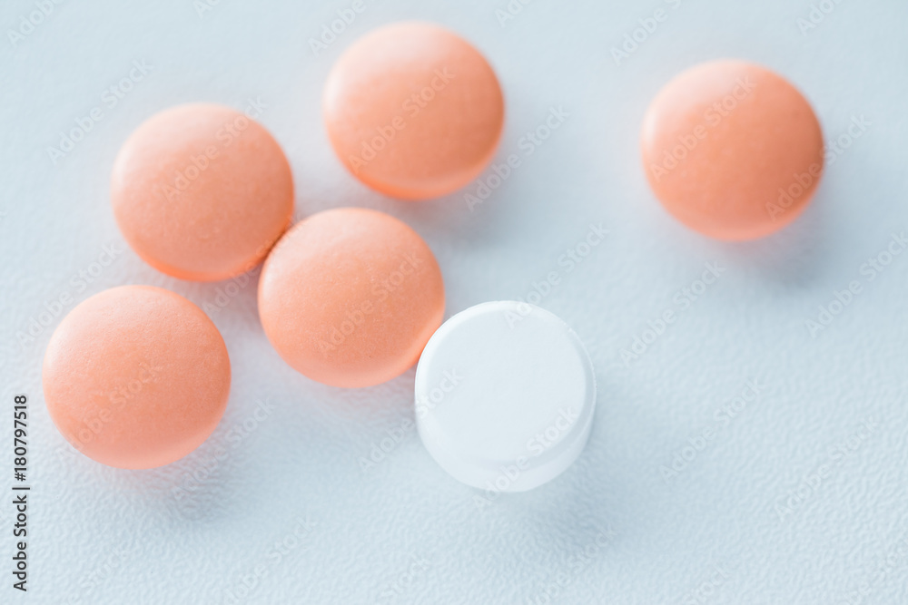 Orange pills