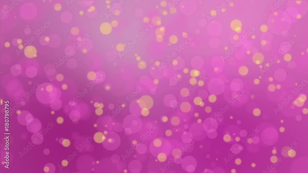 Glowing pink yellow background with floating bokeh lights. Glowing pink yellow background with floating bokeh lights.