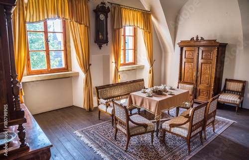 Interior of Typical Slovakian Manor House