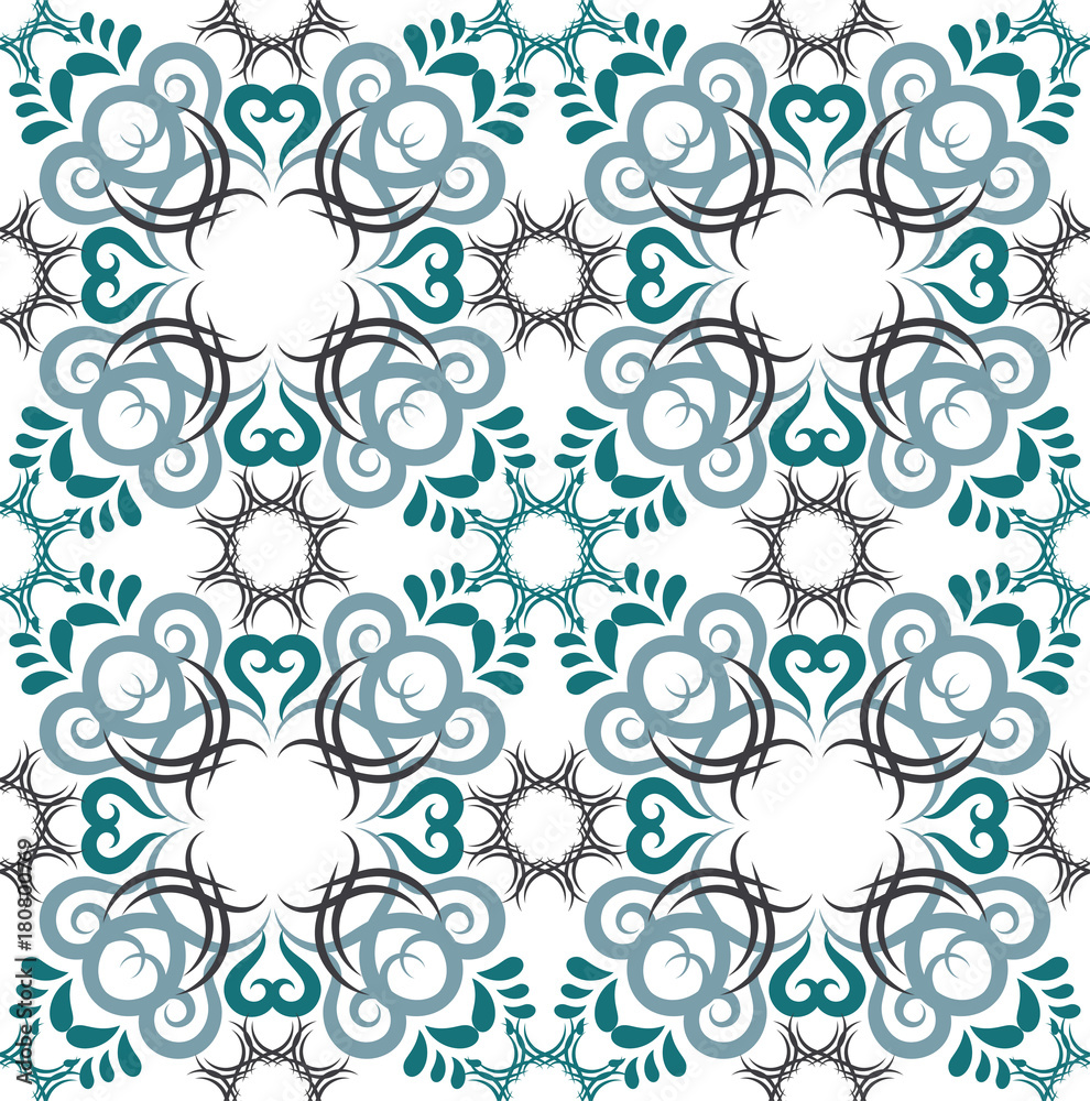 Seamless abstract floral pattern,mandala pattern Seamless abstract floral pattern,mandala pattern