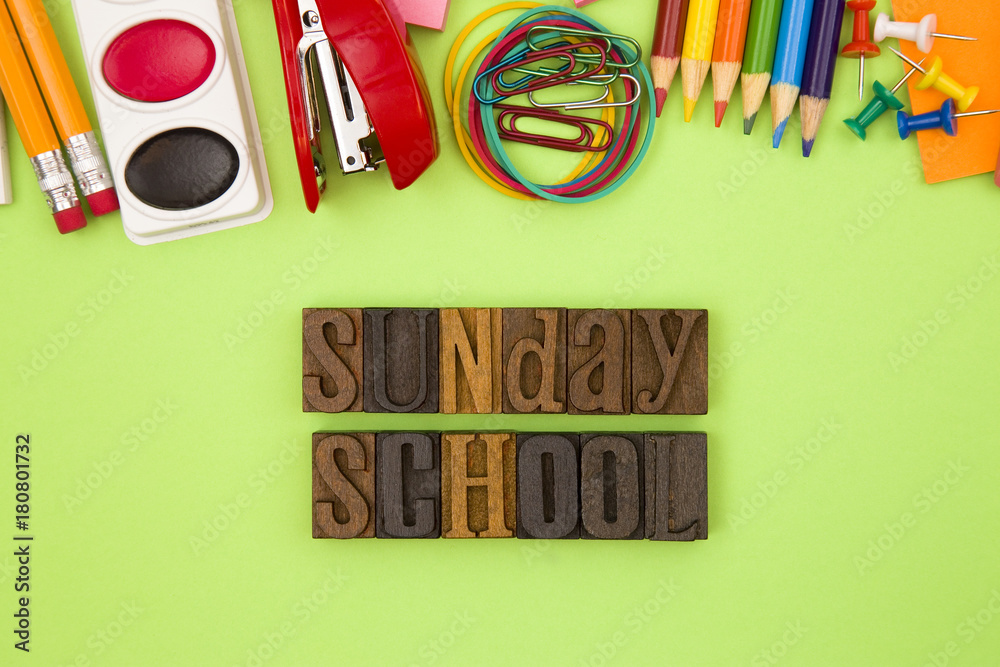 Sunday School Background Stock Photo | Adobe Stock