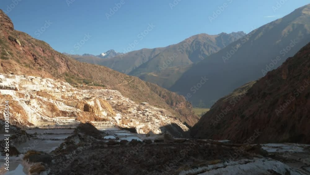 Wide, Sacred Valley landscape in Peru Wide, Sacred Valley landscape in Peru