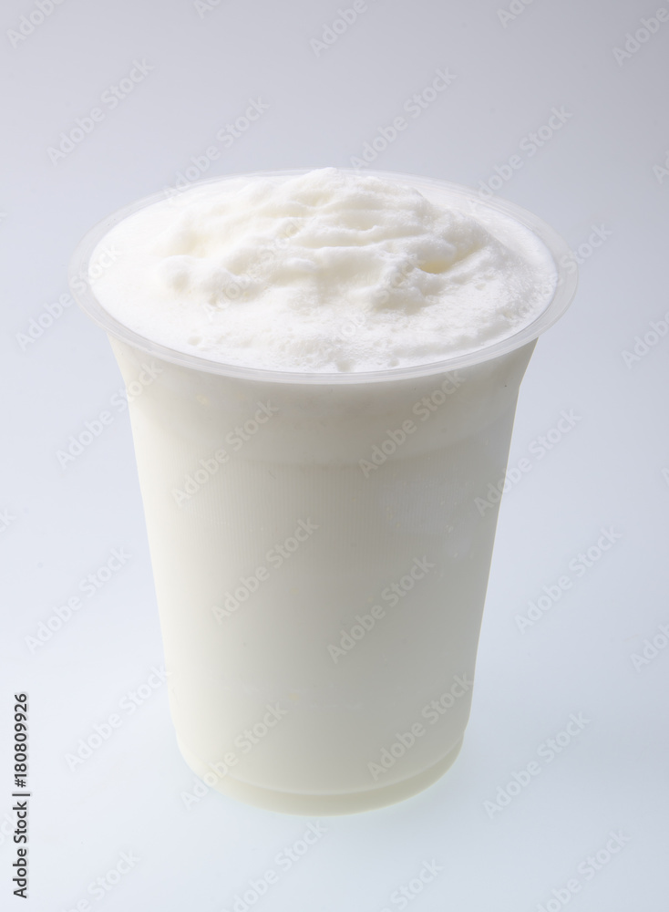 yogurt isolated over white background yogurt isolated over white background