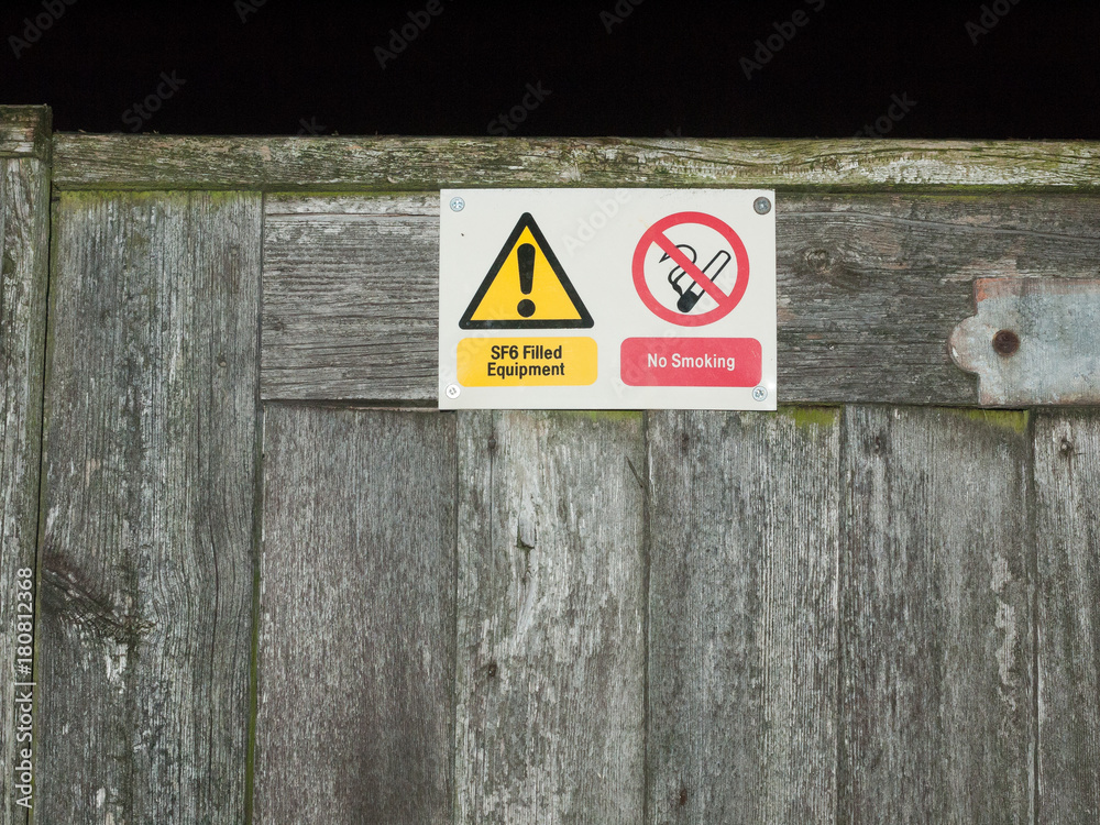 outside no smoking sign warning yellow triangle outside no smoking sign warning yellow triangle