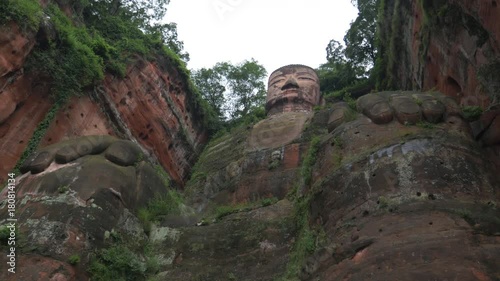 Leshan Giant Buddha, low angle