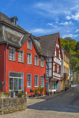 Street in Bad Munstereifel, Germany