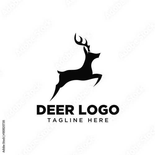 Jumping deer logo