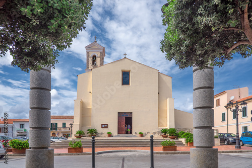 Bilde på lerret Parrocchia Santa Teresa Santa Teresa di Gallura Kirche Sardinien