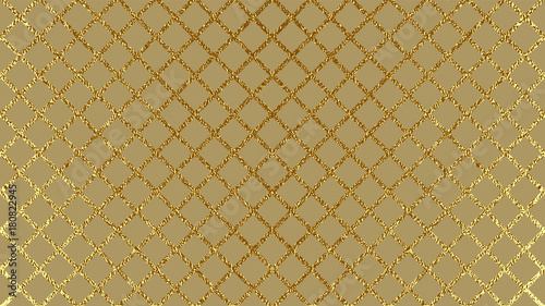 Abstract gold glitter geome...