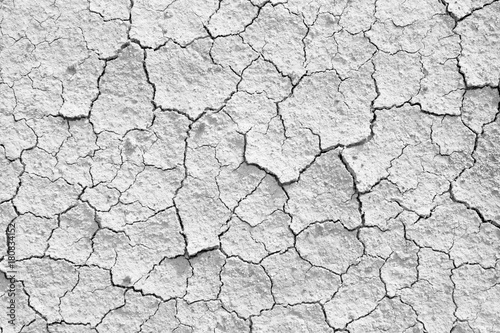 Dry cracked earth textured background.