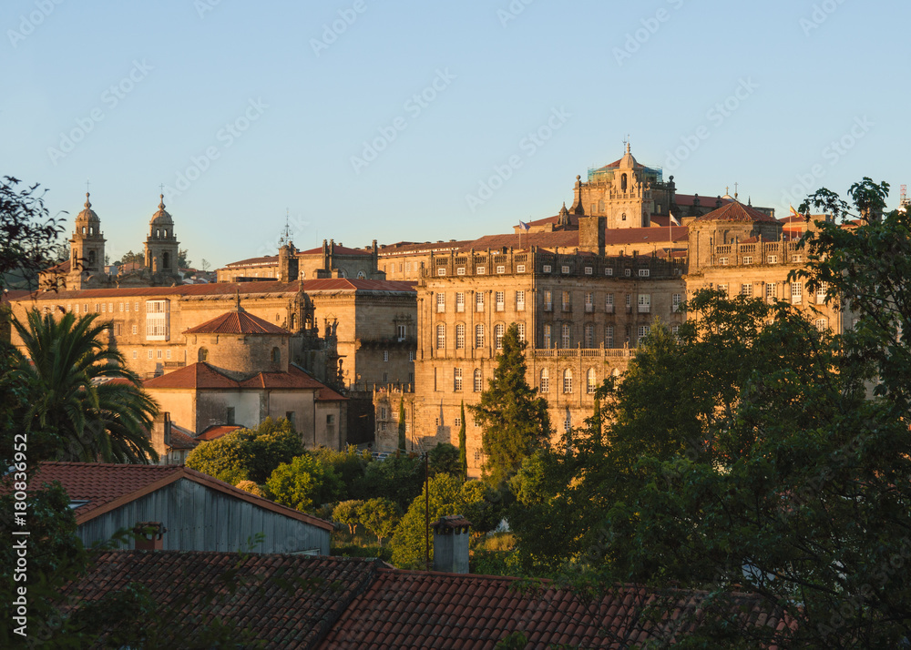 Historical buildings of Santiago de Compostela