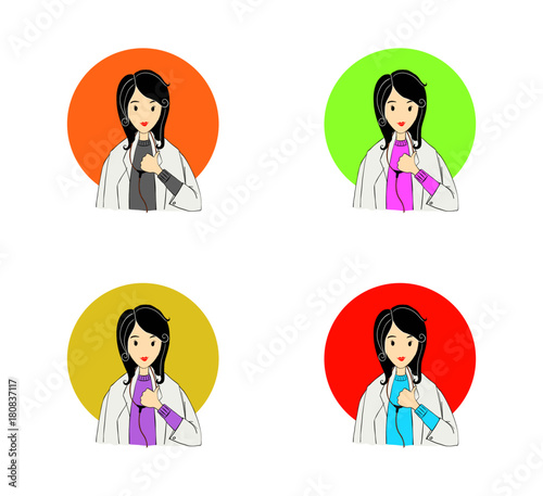  a vigorous female doctor