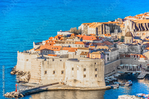Foto Dubrovnik cityscape Adriatic Sea