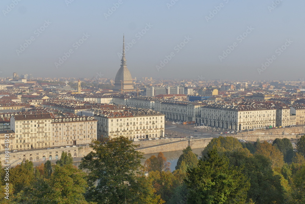 Torino - panorama dal Monte dei Cappuccini