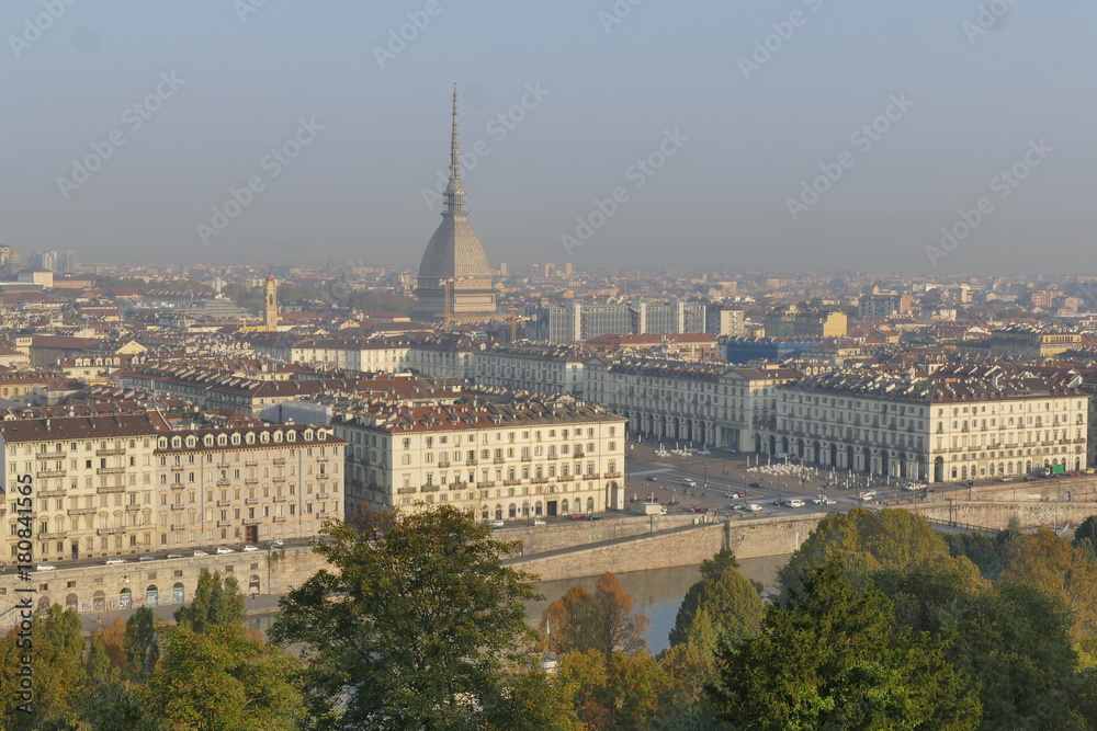 Torino - panorama dal Monte dei Cappuccini