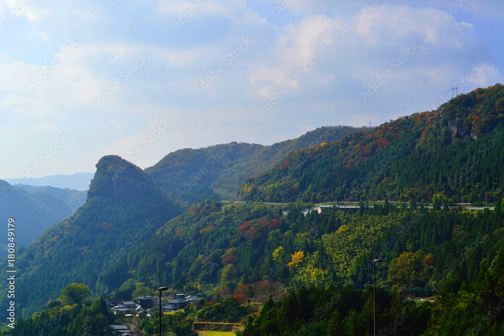 院内西椎屋の紅葉