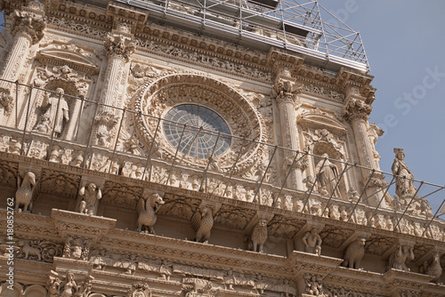 Lecce, Italy - September 08, 2012 : Santa Croce church