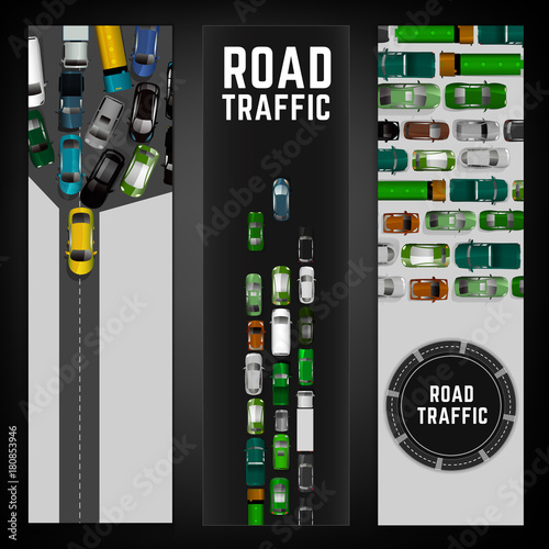 City traffic banner