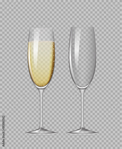 champagne glasses