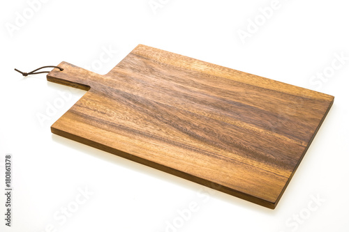 Brown wooden cutting board