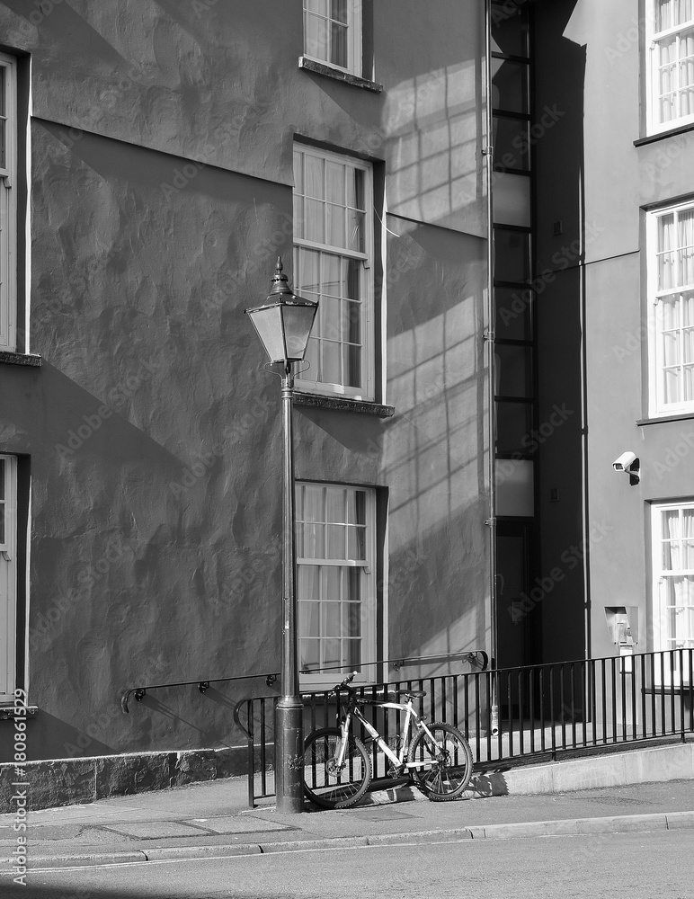 Swansea Building Black & White