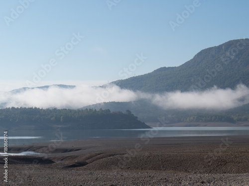 Lake barasona in Graus in the Spanish Pyrenees photo