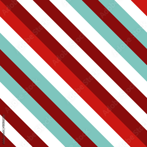 Free Download Christmas Diagonal Striped Seamless Pattern - GFXLoad