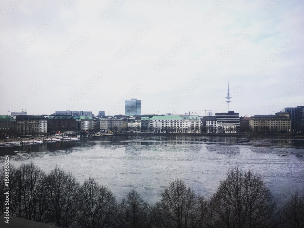 Fototapeta premium Hamburg Binnenalster